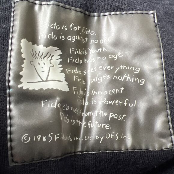 Vtg Fido Dido Shirt Womens Medium 1985 Graphic Logo 90s Y2K - Picture 10 of 12